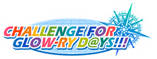 CHALLENGE FOR GLOW-RY D＠YS!!! ロゴ
