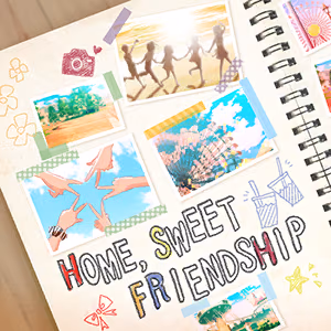HOME, SWEET FRIENDSHIP ジャケット