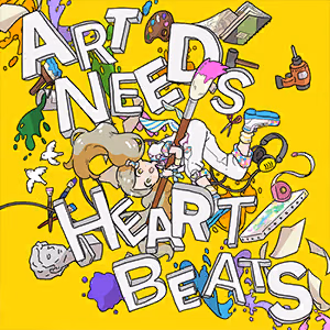 ART NEEDS HEART BEATS ジャケット