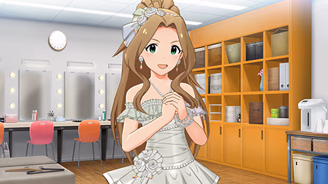 セレブリティへと誘う衣装の画像