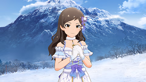雪山でのPV撮影の画像