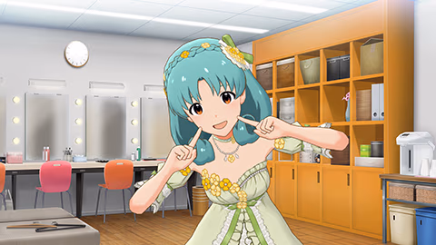 お花畑の…の画像