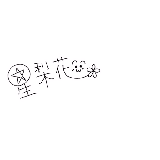 箱崎 星梨花 サイン・ネーム SRサイン